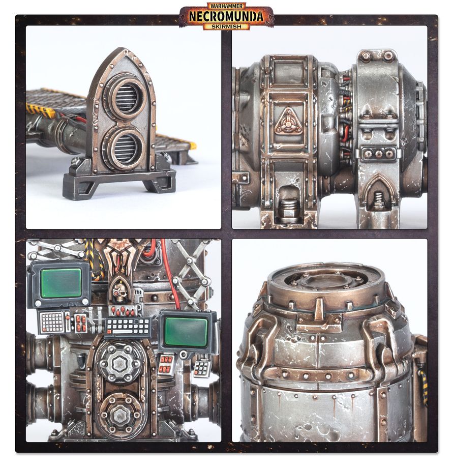 Necromunda: Zone Mortalis Factoria Pipes