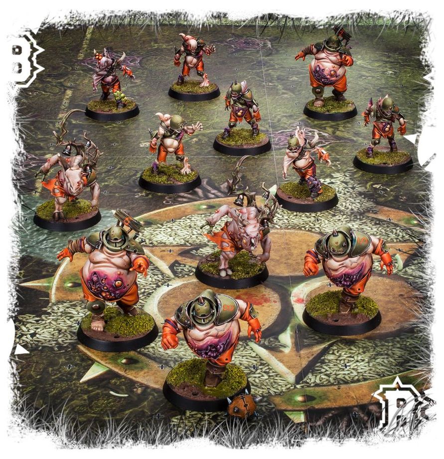 Blood Bowl Nurgle's Rotters Team 12-Player Plastic Kit | Games Workshop