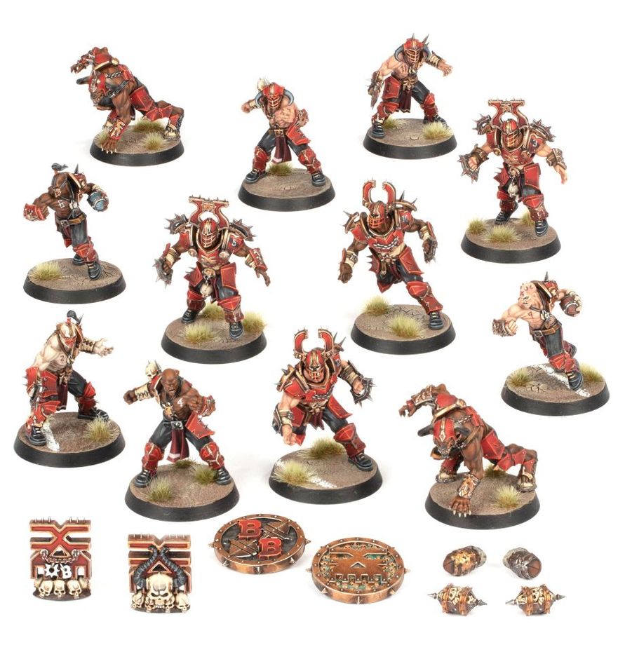 Blood Bowl: Khorne Team – Skull-tribe Slaughterers