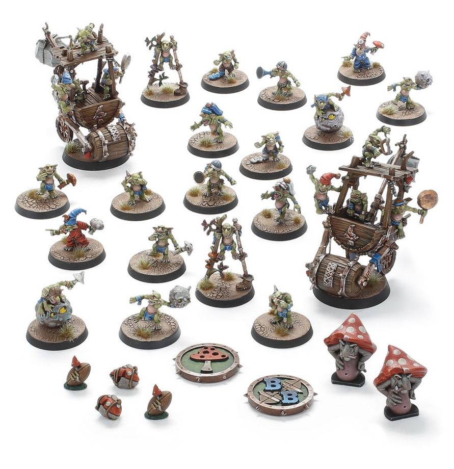 Warhammer Blood Bowl Snotling Team – Crud Creek Nosepickers