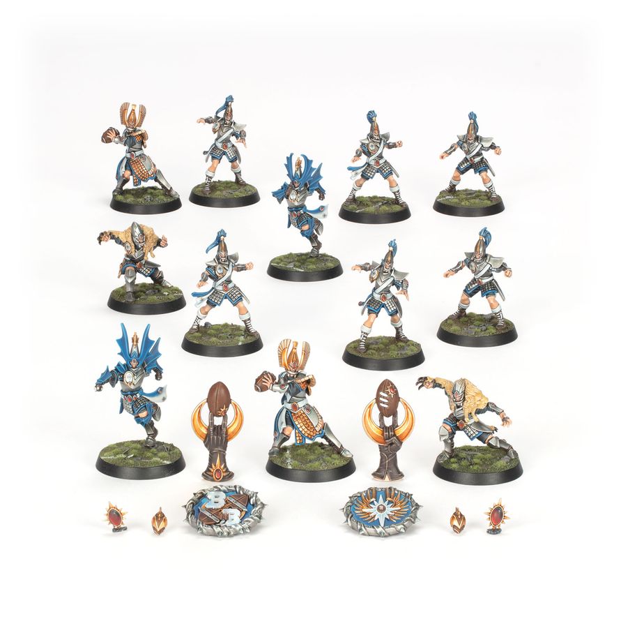Warhammer Blood Bowl High Elf Team – The Caledor Dragons