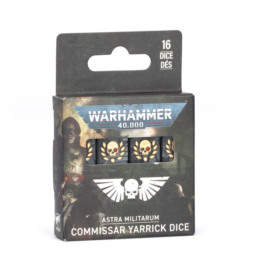 Astra Militarum Commissar Yarrick Dice Set – Warhammer 40K