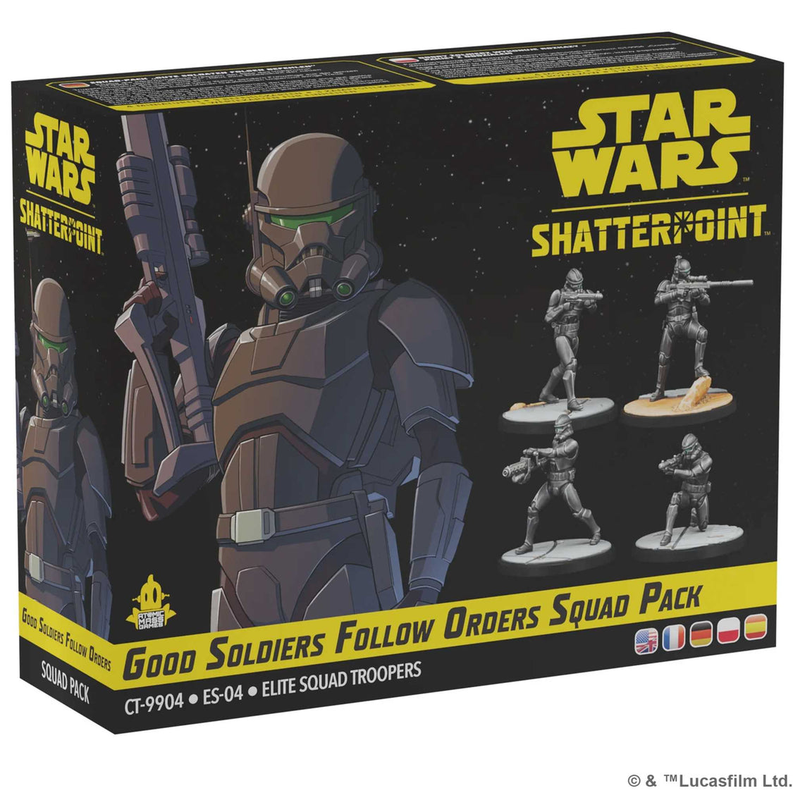 Star Wars Shatterpoint:  Good Soldiers Follow Orders