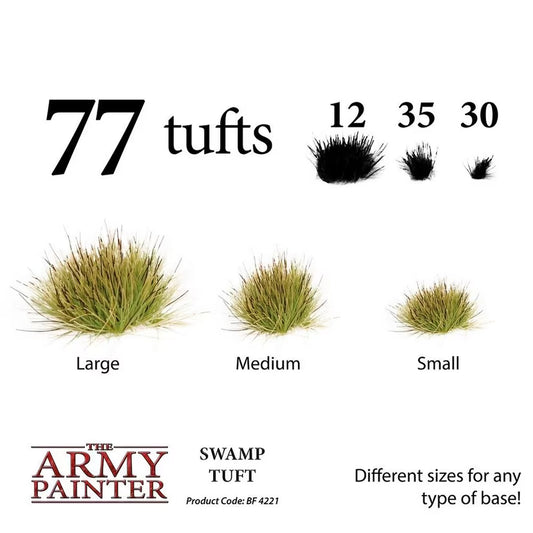 The Army Painter Swamp Tuft — Basing Tufts for Miniatures (77 Tufts)