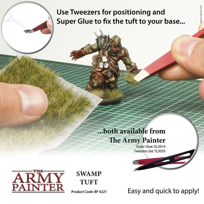 The Army Painter Swamp Tuft — Basing Tufts for Miniatures (77 Tufts)
