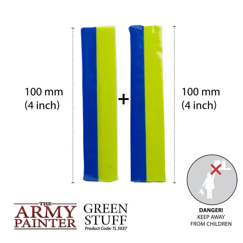The Army Painter Green Stuff — Kneadatite Modelling Putty