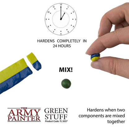 The Army Painter Green Stuff — Kneadatite Modelling Putty