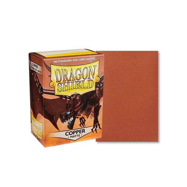 Dragon Shield Cards Sleeves Matte Copper