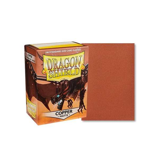 Dragon Shield Cards Sleeves Matte Copper