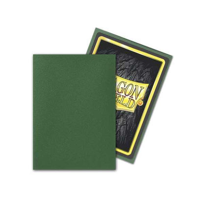 Dragon Shield Card Sleeves Matte Forest Green
