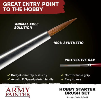 The Army Painter Hobby Starter Brush Set