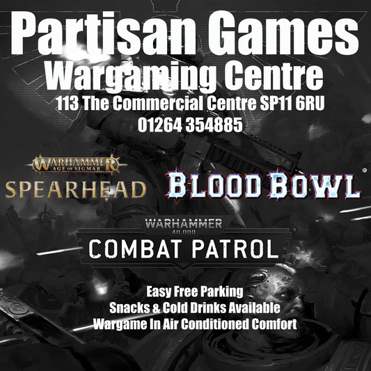 Spearhead / Combat Patrol / Blood Bowl Wednesday 10th September
