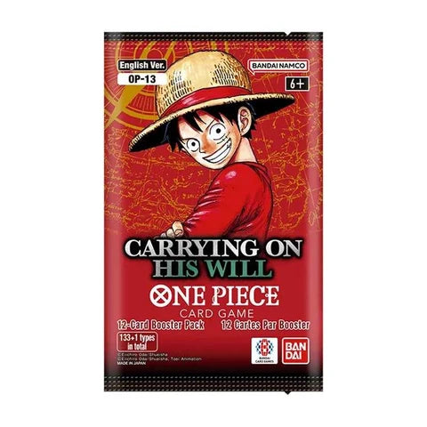 One Piece Carrying On His Will Booster Pack (OP13)