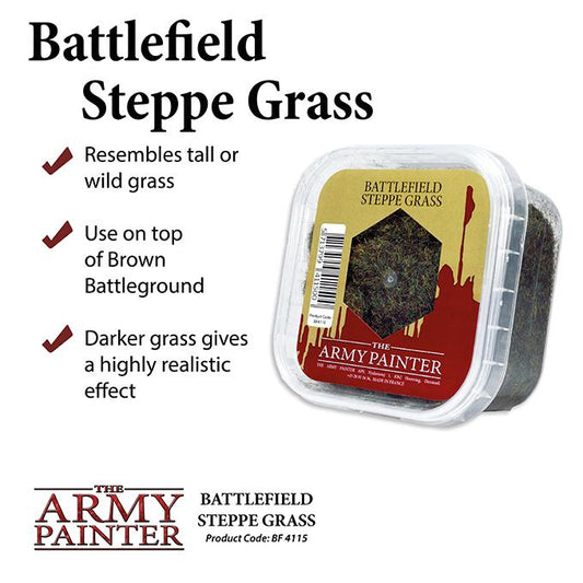 Army Painter: Battlefield Steppe Grass   Partisan Games