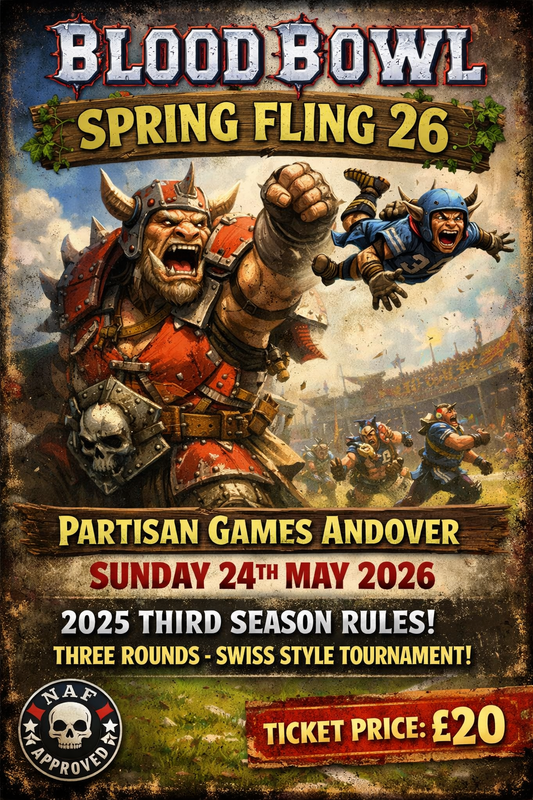 Blood Bowl Spring Fling 24th May 2026
