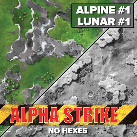 Battletech Battle Map: Grasslands Alpine