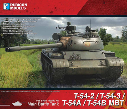 Soviet T-54-2 / T-54-3 / T-54A / T-54B MBT