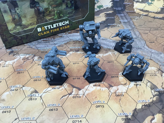 Battletech Mini Force Pack: Clan Fire Star
