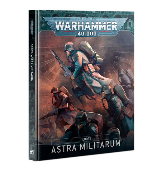 Warhammer 40K Codex: Astra Militarum 10th Edition – official Games Workshop hardback rulebook for Imperial Guard from Partisan Games UK small shop