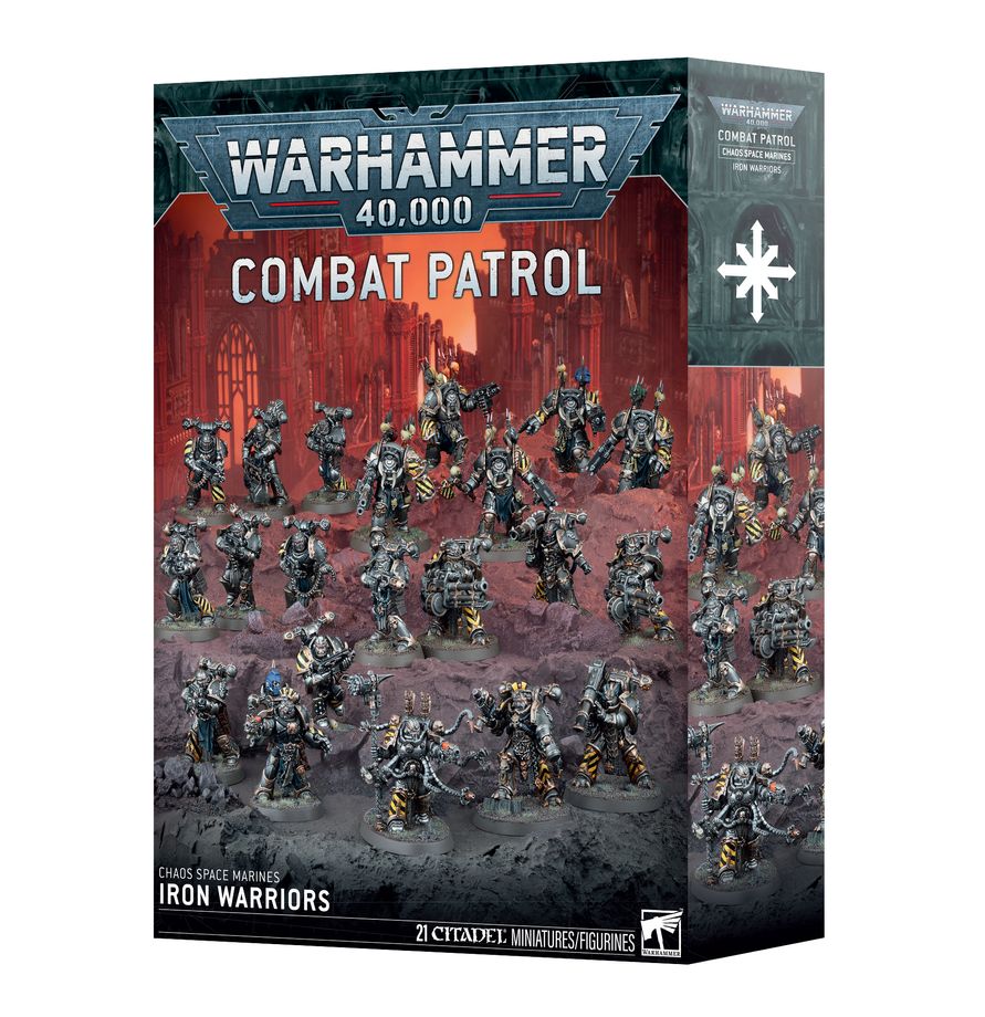 Combat Patrol: Iron Warriors – Warhammer 40K Chaos Space Marines starter set by Games Workshop