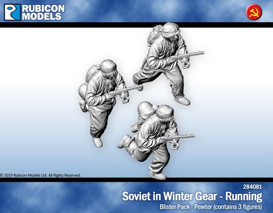 Rubicon: Soviet Infantry Running (Winter Gear)