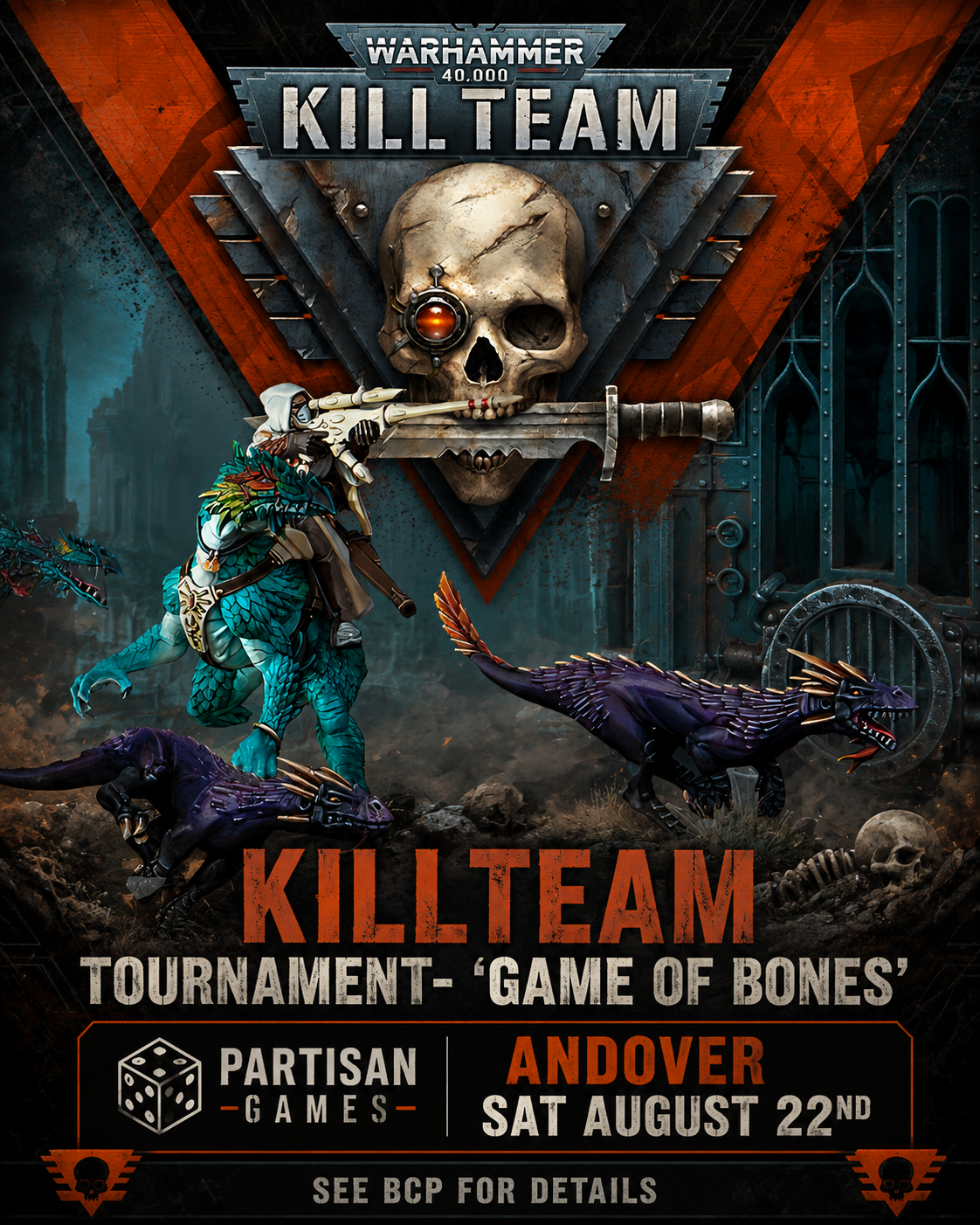 Kill Team Tournament "Game Of Bones" 22nd August 2026