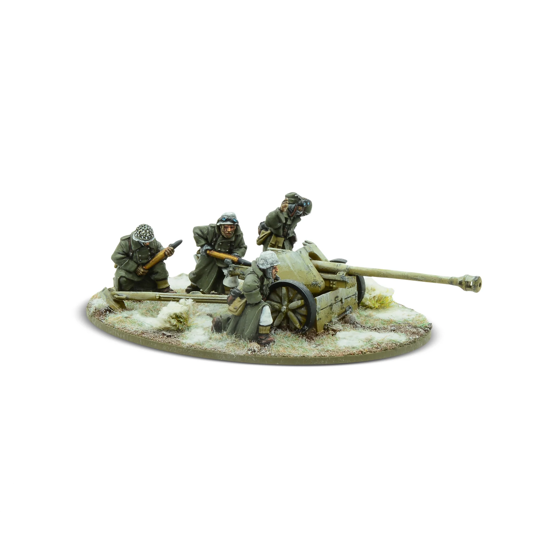 German Heer 75mm Pak 40 Anti Tank Gun (Winter)