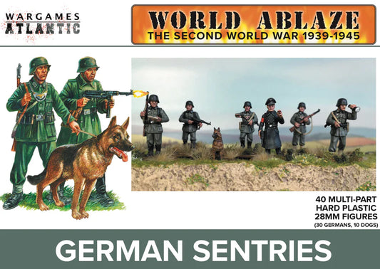 Wargames Atlantic 28mm German Sentries
