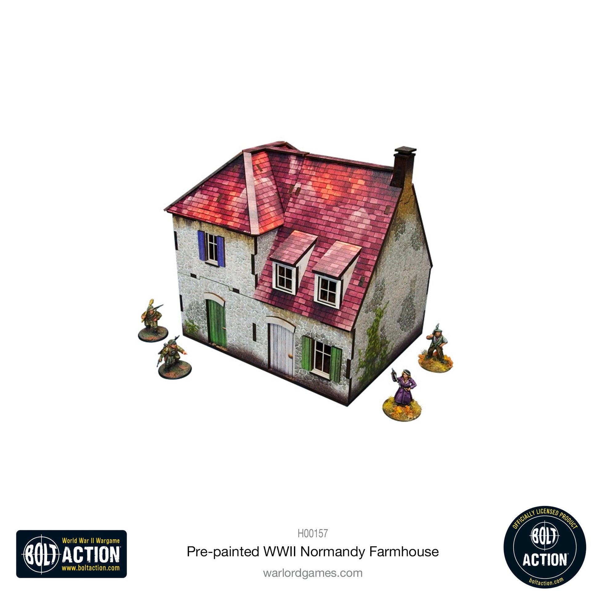 Micro Art WW2 Normandy Farmhouse