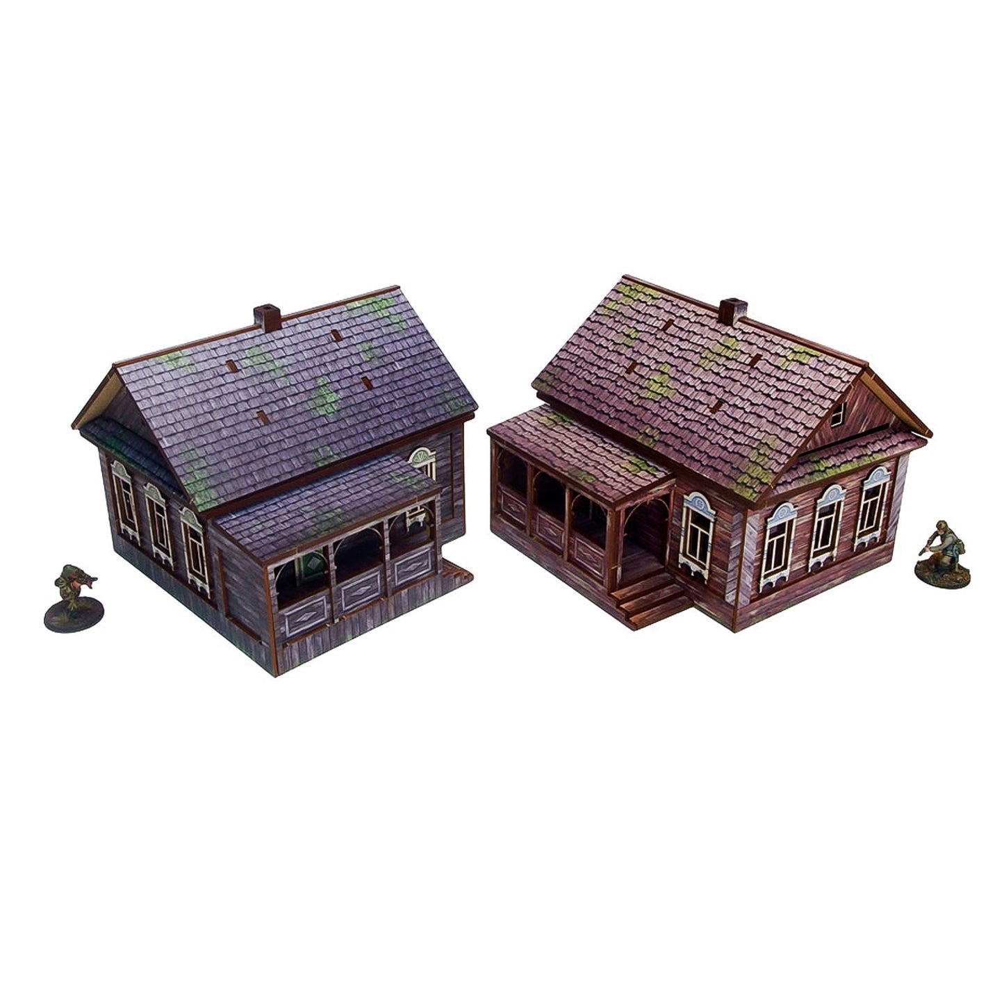WW2 Ostfront Village Doma – Pre-Painted HDF Terrain (x2)