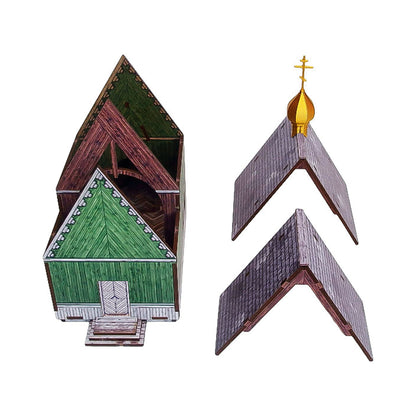 WW2 Ostfront Tserkov – Pre-Painted Eastern Front Church Terrain