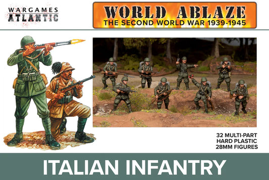 Wargames Atlantic 28mm Italian Infantry