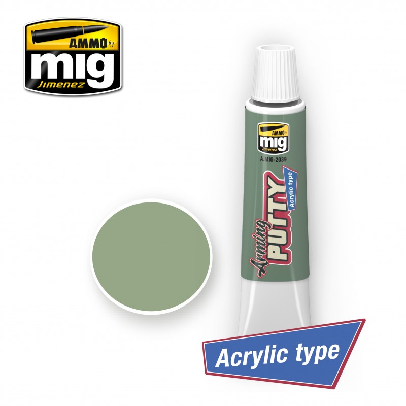AMMO MIG Acrylic Putty A.MIG-2039 – Gap Filler for Warhammer Miniatures