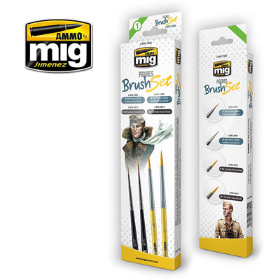 AmmoMIG Figures Brush Set