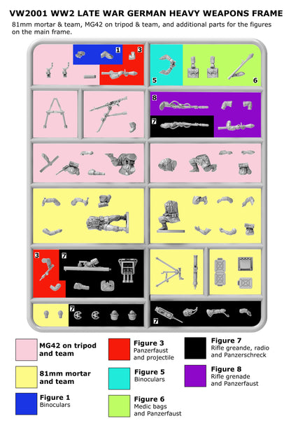 Late War German Heavy Weapons Support 1944-45