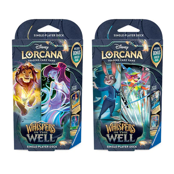 Lorcana Whispers in the Well Starter Deck