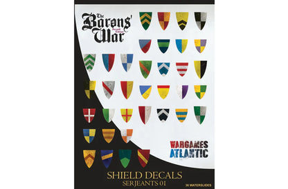 Barons War Shield Decals Serjeants (1)