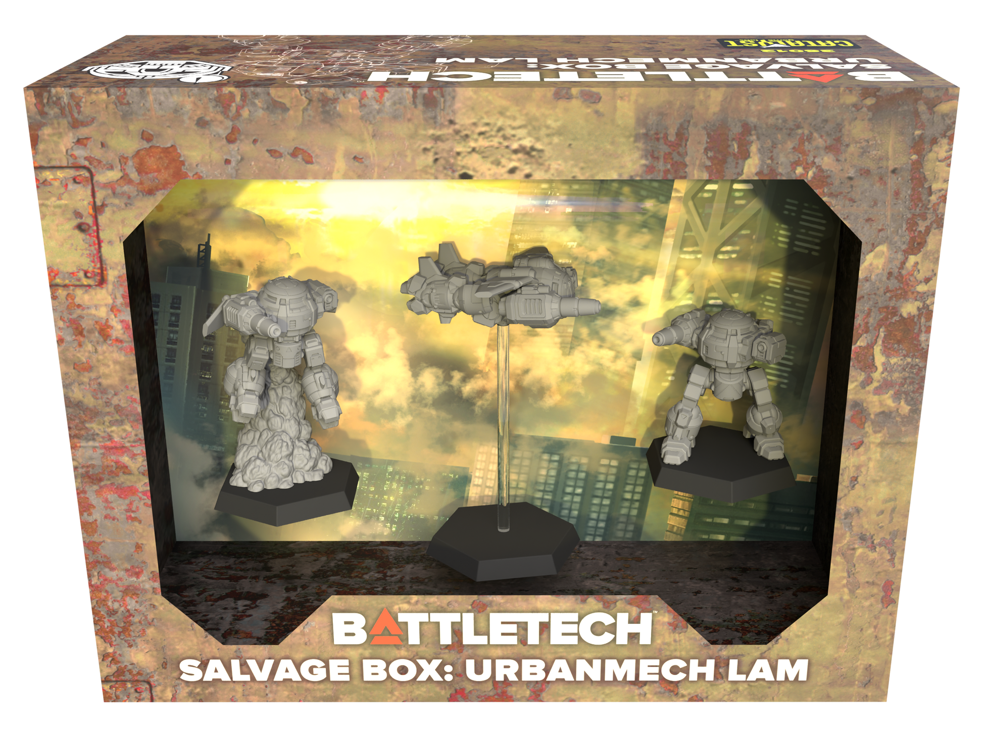 Battletech: Salvage Box. Urbanmech LAM
