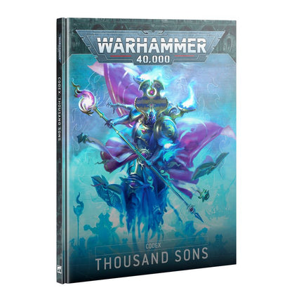 Warhammer 40K Codex: Thousand Sons 10th Edition – official Games Workshop hardback rulebook from Partisan Games UK small shop