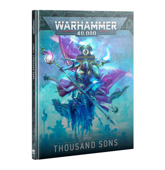 Warhammer 40K Codex: Thousand Sons 10th Edition – official Games Workshop hardback rulebook from Partisan Games UK small shop