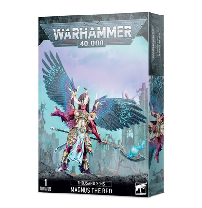 Thousand Sons Magnus The Red Warhammer 40K plastic Daemon Primarch miniature kit – 1 imposing model from Partisan Games UK small shop