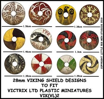 Viking Shield Design Transfers
