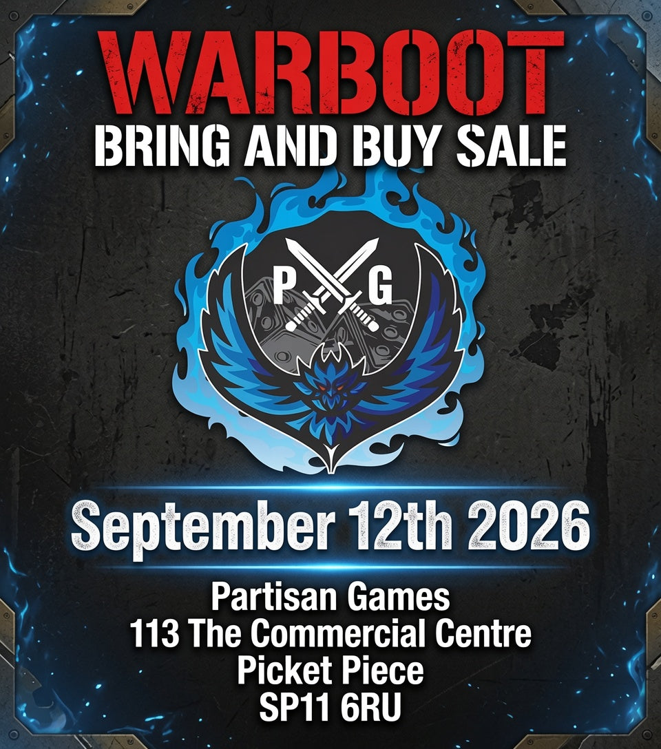 "WARBOOT" Bring and Buy 12th September 2026