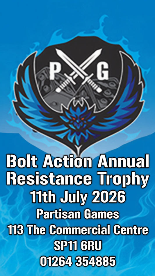Bolt Action Resistance Trophy 11th July 2026