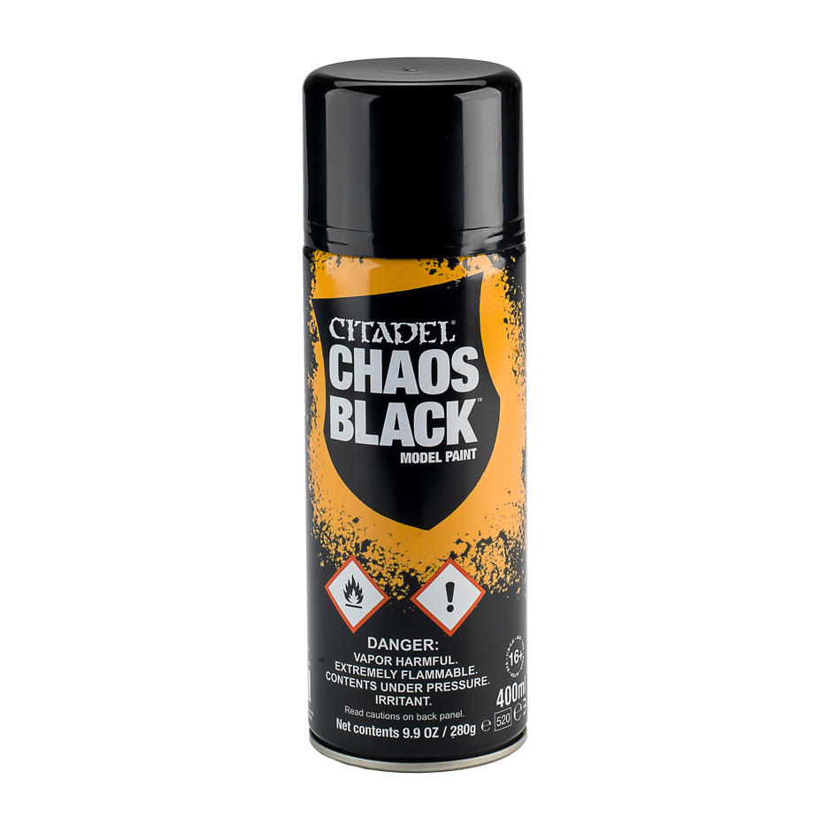 Citadel: Chaos Black Spray Paint