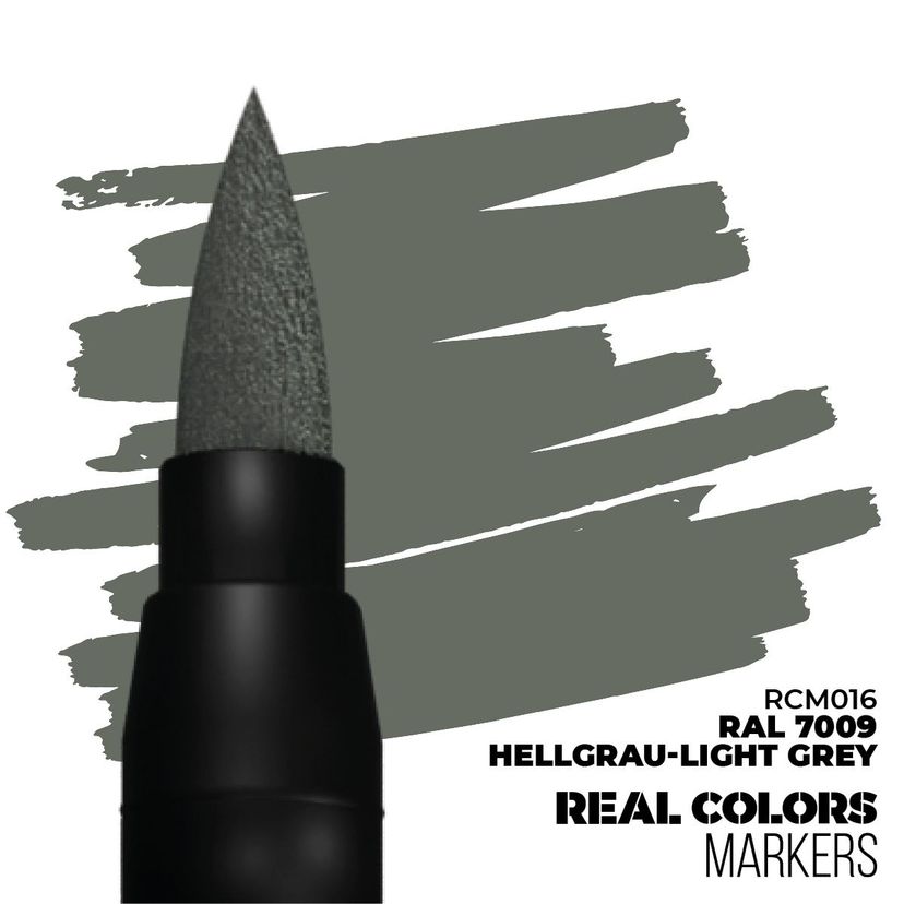 AK Interactive Real Colors Marker: RAL 7009 Hellgrau-light Grey