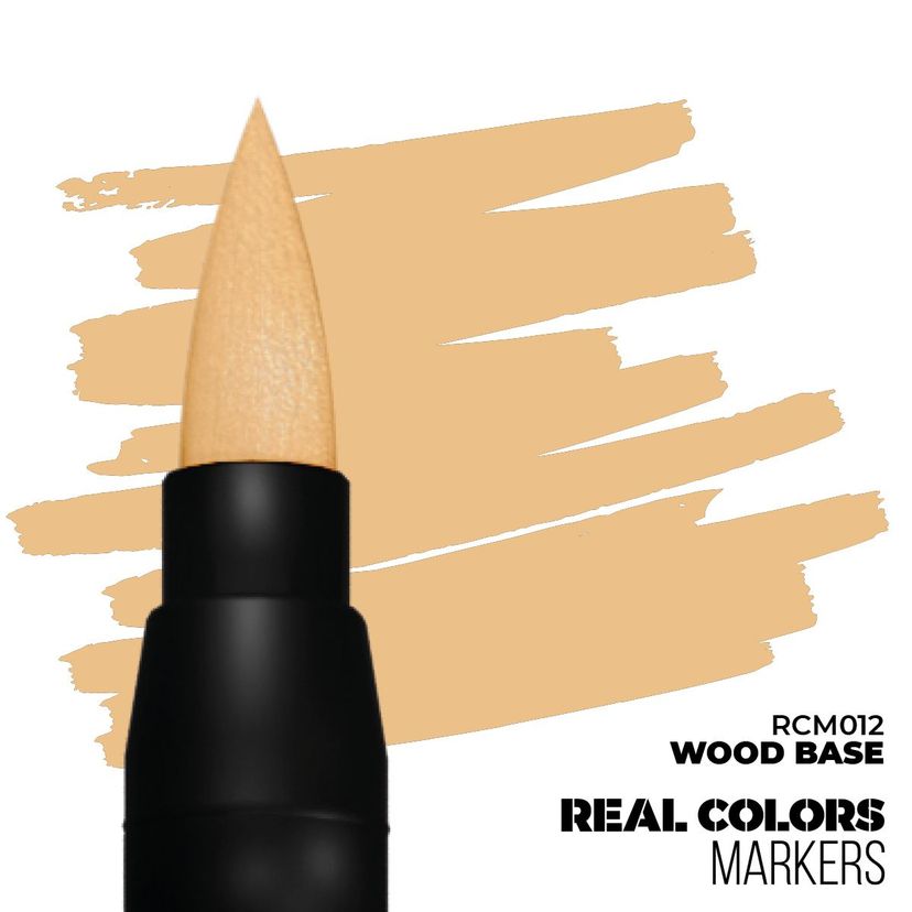 AK Interactive Real Colors Marker: Wood Base