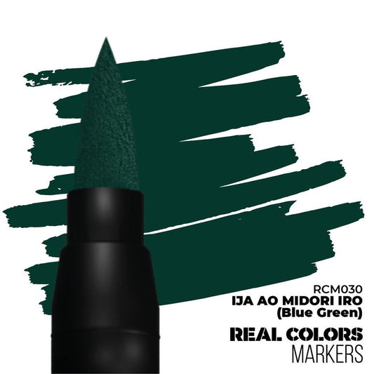 AK Interactive Real Colors Marker: IJA AO Midori Iro (Blue Green)