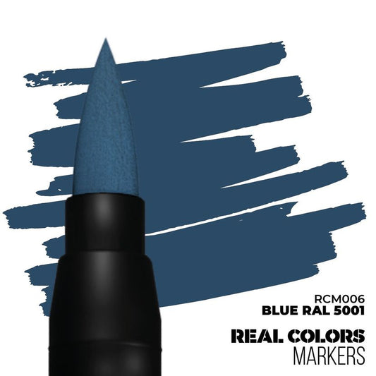 AK Interactive Real Colors Marker: Blue RAL5001