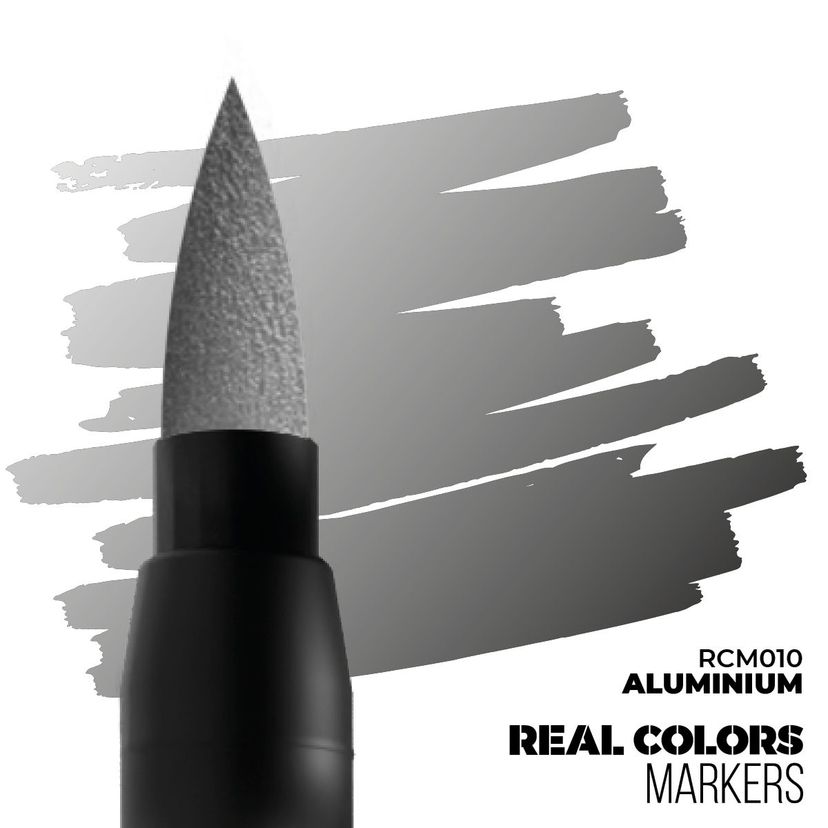 AK Interactive Real Colors Marker: Aluminium